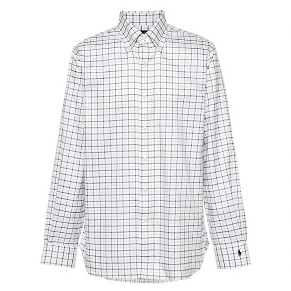 Polo Ralph Lauren Men's Cotton Check Custom Fit Button Shirt Size XXL MSRP $148 - Picture 1 of 7